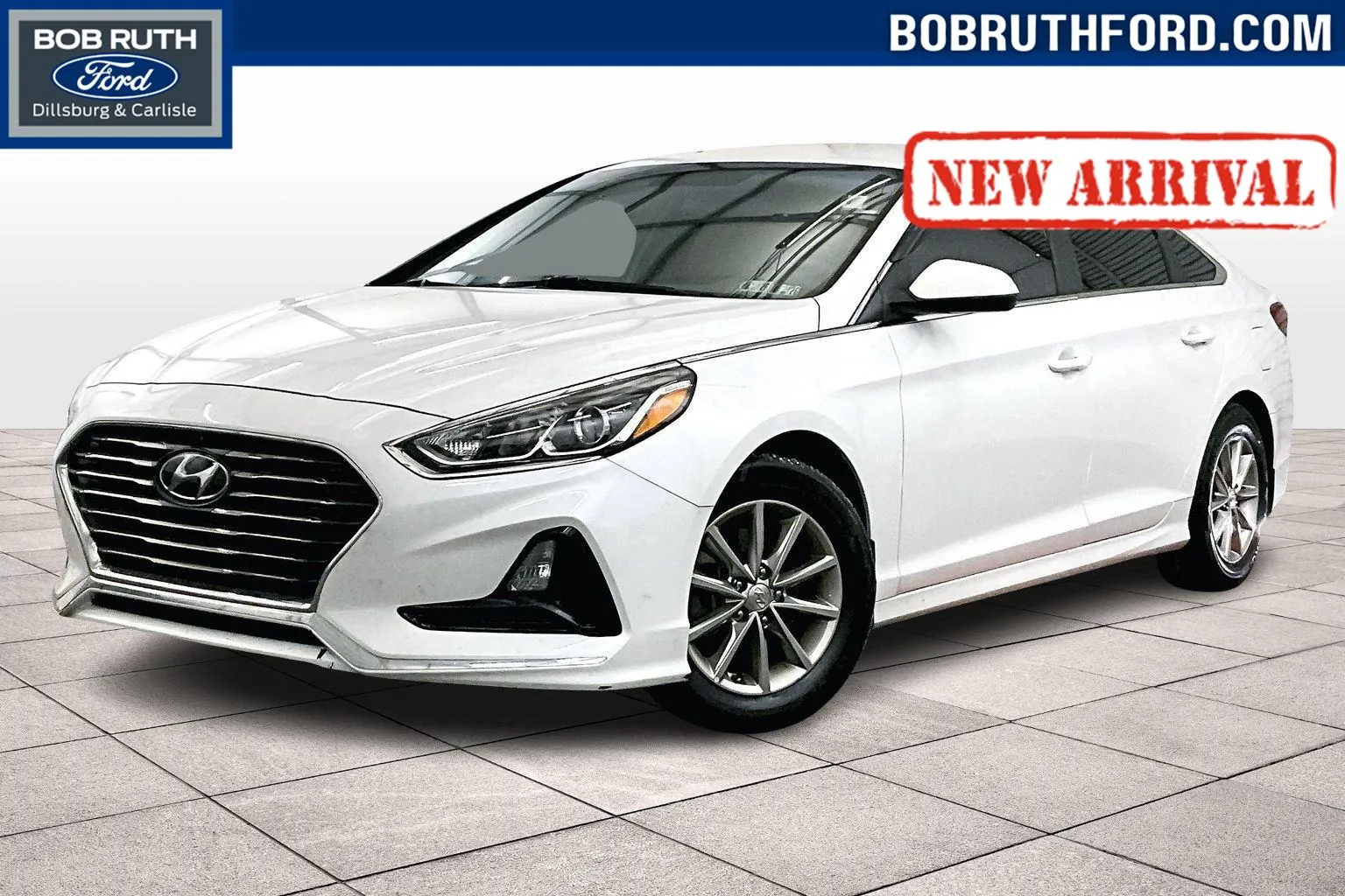 White 2019 Hyundai Sonata SE for sale in Dillsburg, PA