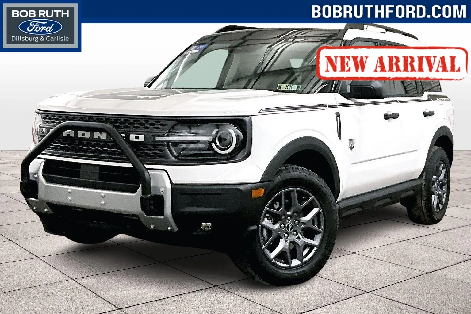 White 2025 Ford Bronco Sport Big Bend for sale in Dillsburg, PA
