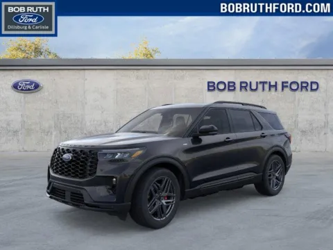 Black 2026 Ford Explorer ST-Line for sale in Dillsburg, PA