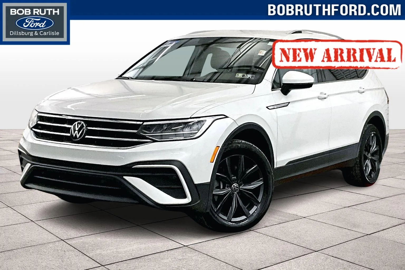 White 2023 Volkswagen Tiguan SE for sale in Dillsburg, PA