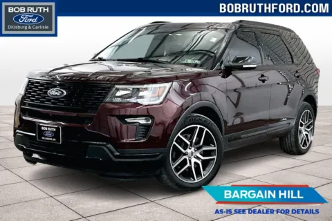 Red 2018 Ford Explorer Sport for sale in Dillsburg, PA