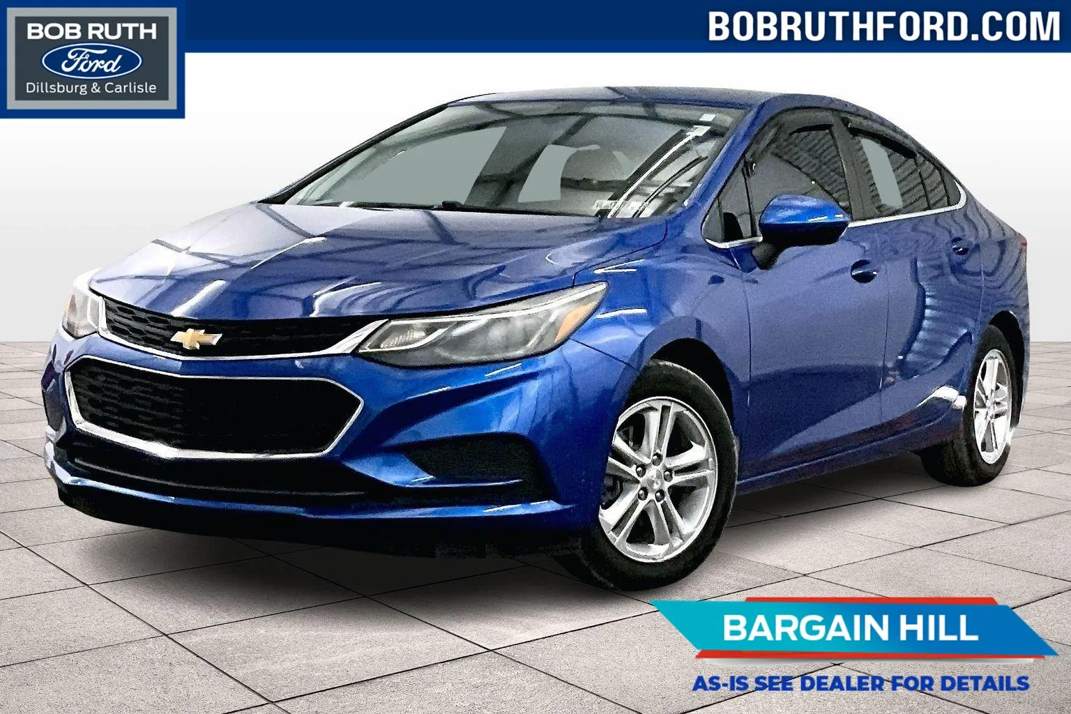 Used 2017 Chevrolet Cruze LT with VIN 1G1BE5SMXH7184754 for sale in Dillsburg, PA