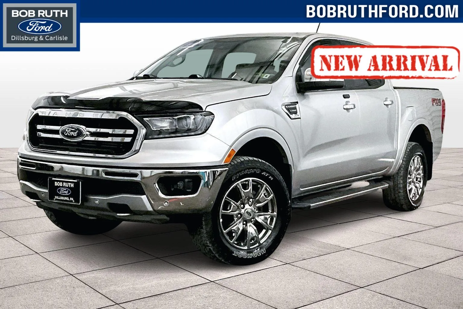 Silver 2019 Ford Ranger LARIAT for sale in Dillsburg, PA