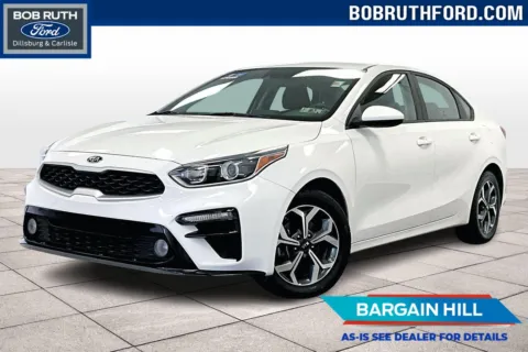 White 2021 Kia Forte LXS for sale in Dillsburg, PA