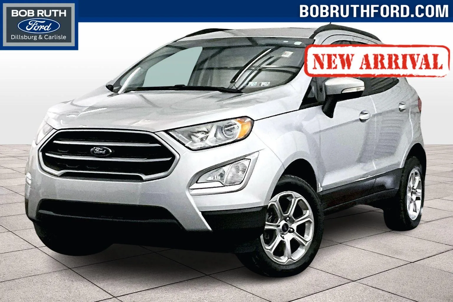 Silver 2018 Ford EcoSport SE for sale in Dillsburg, PA