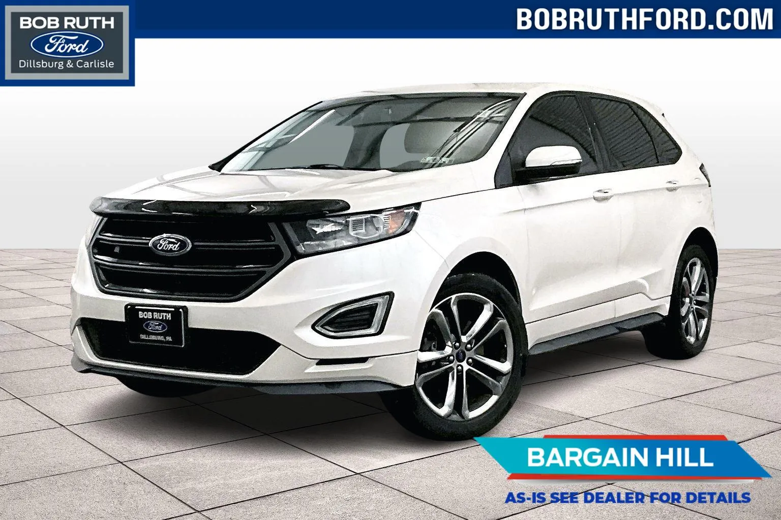 White 2015 Ford Edge Sport for sale in Dillsburg, PA
