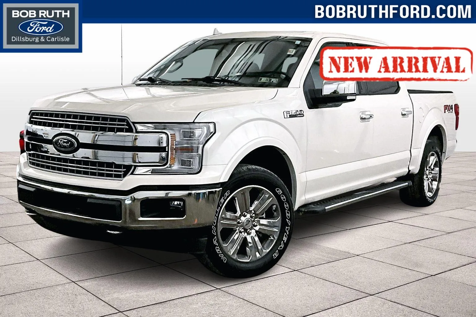 White 2018 Ford F-150 LARIAT for sale in Dillsburg, PA