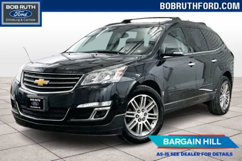 Black 2015 Chevrolet Traverse LT for sale in Dillsburg, PA