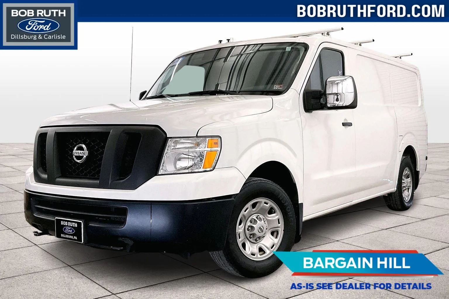 White 2018 Nissan NV Cargo SV for sale in Dillsburg, PA