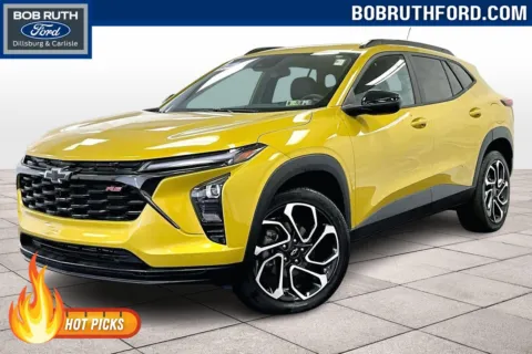 Yellow 2024 Chevrolet Trax 2RS for sale in Dillsburg, PA