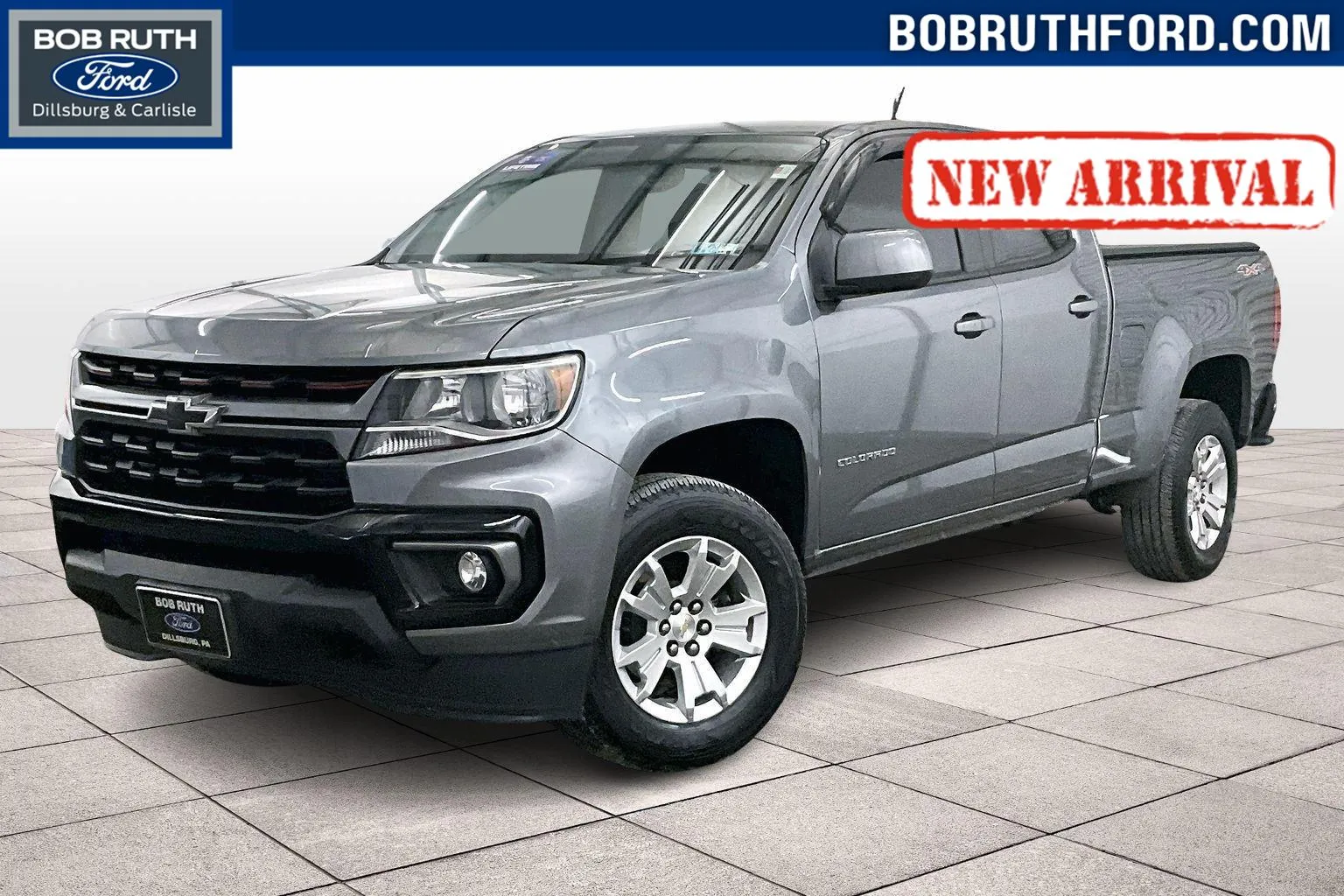 Gray 2022 Chevrolet Colorado 4WD LT for sale in Dillsburg, PA