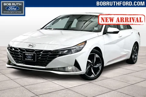 White 2021 Hyundai Elantra SEL for sale in Dillsburg, PA