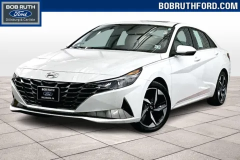 White 2021 Hyundai Elantra SEL for sale in Dillsburg, PA