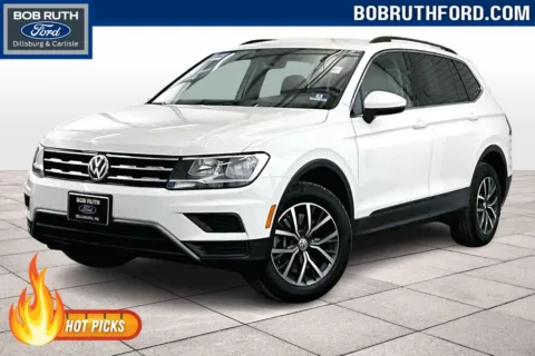 White 2019 Volkswagen Tiguan SE for sale in Dillsburg, PA