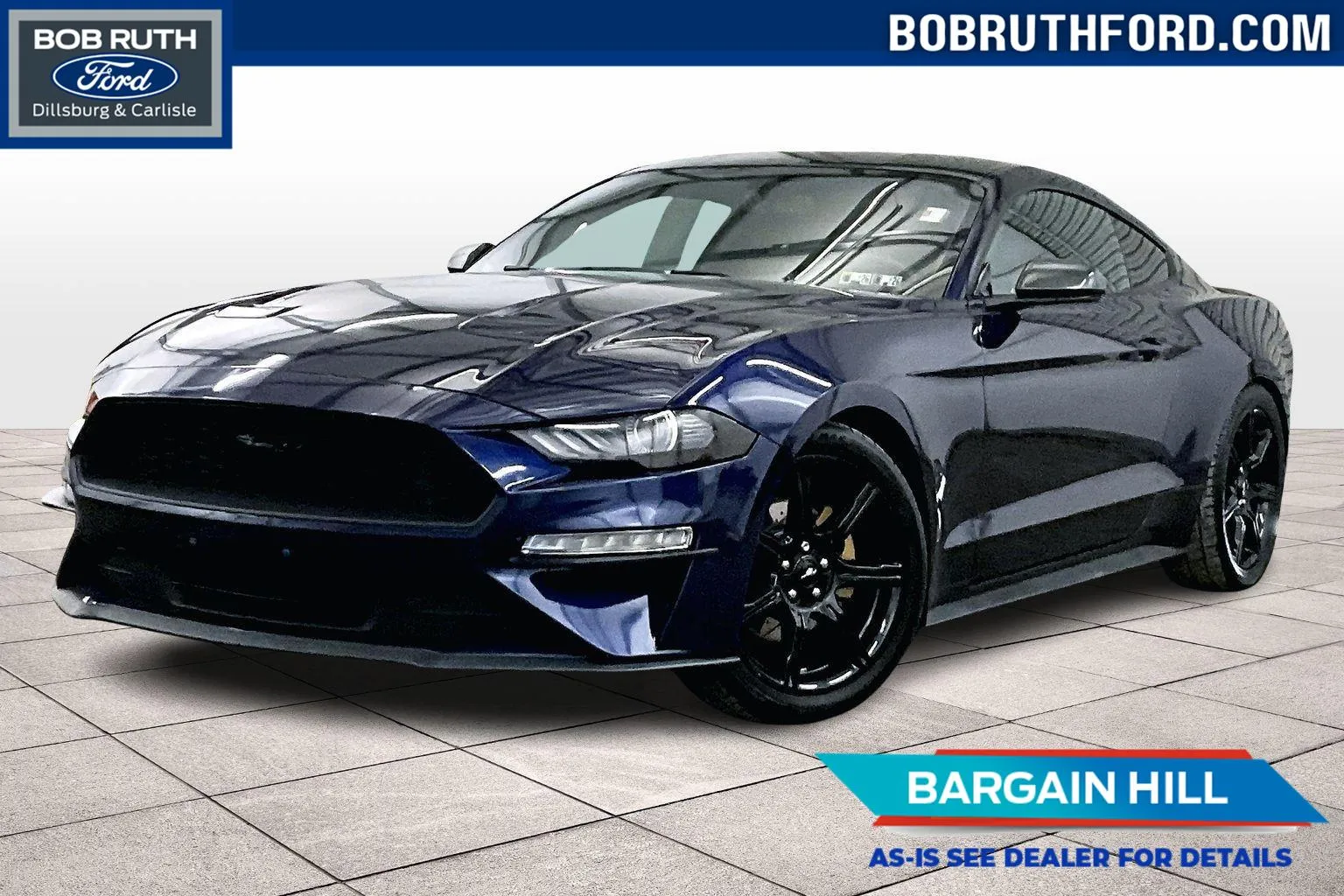 Blue 2018 Ford Mustang EcoBoost for sale in Dillsburg, PA