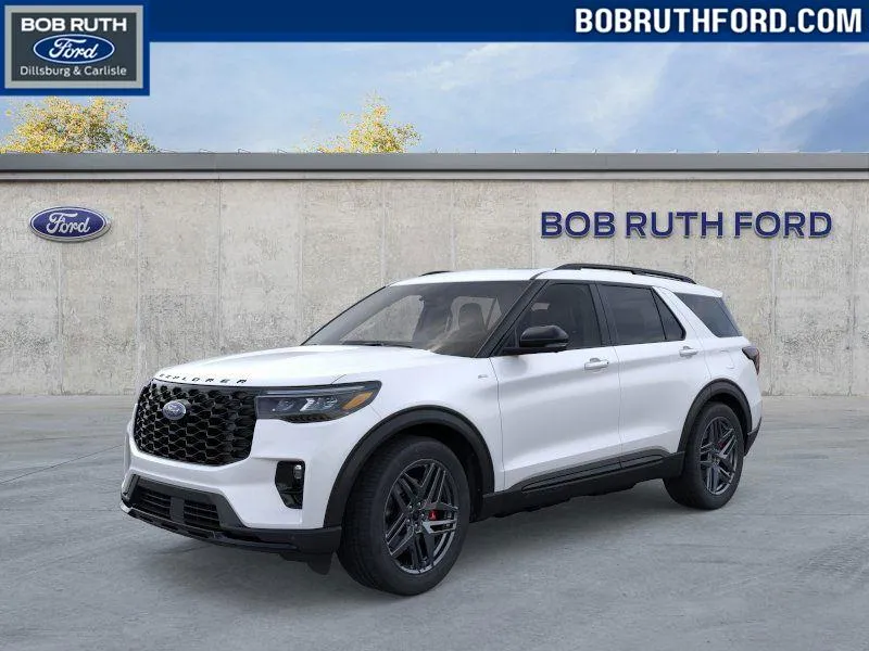 White 2026 Ford Explorer ST-Line for sale in Dillsburg, PA