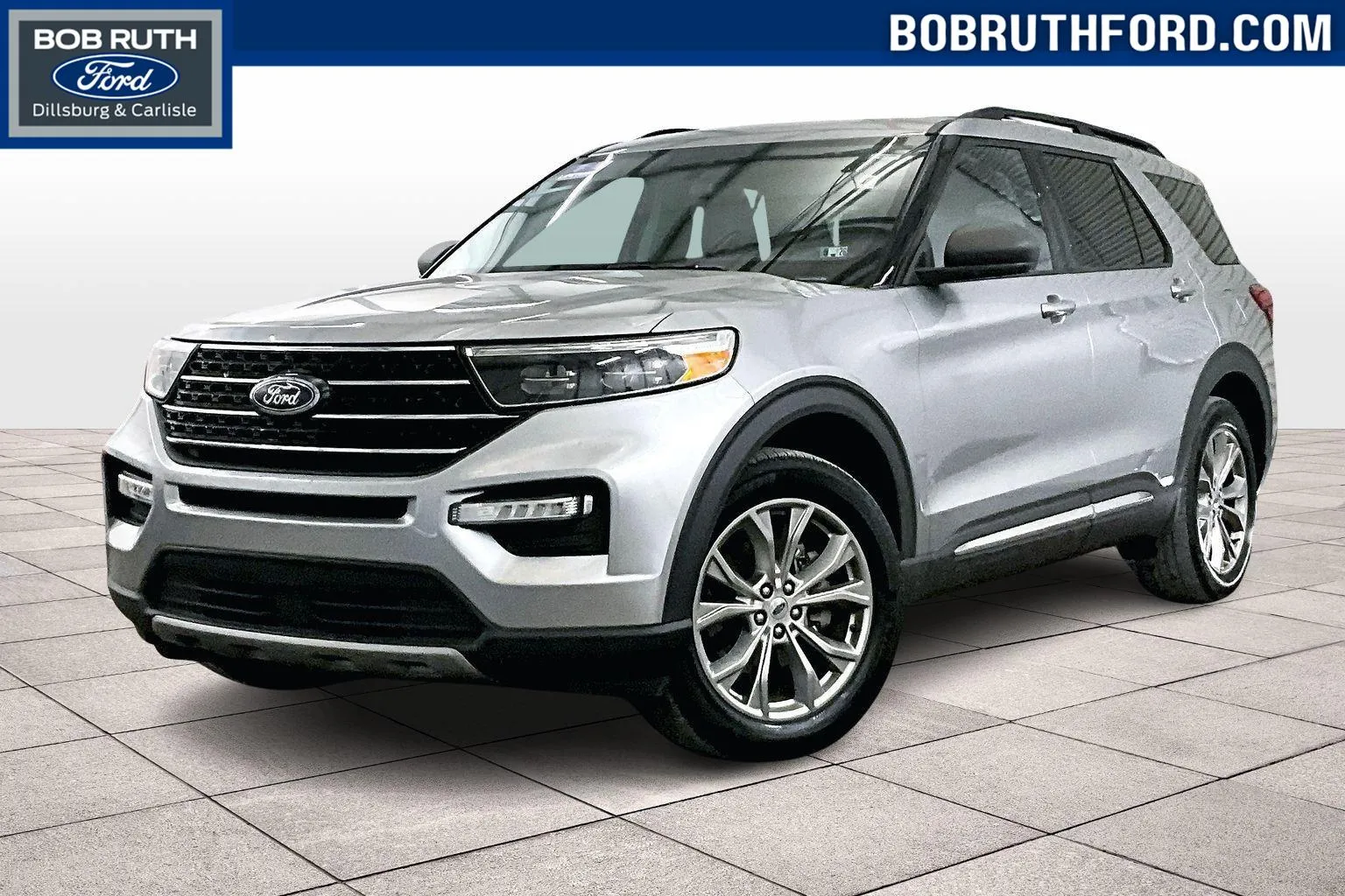 Silver 2020 Ford Explorer XLT for sale in Dillsburg, PA