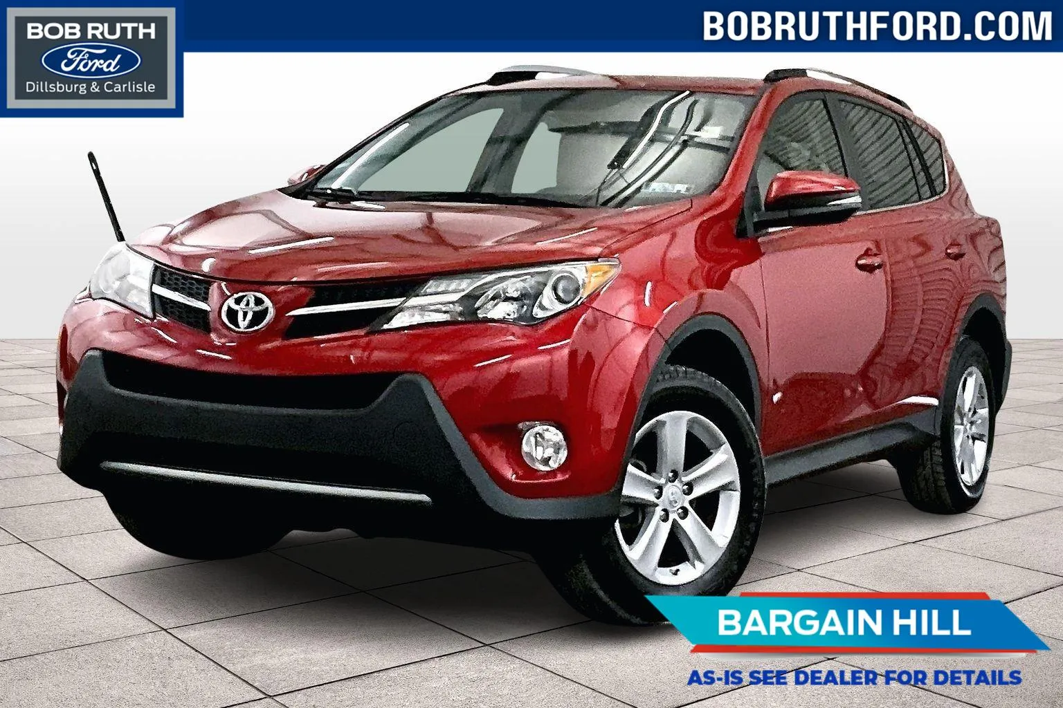 Red 2014 Toyota RAV4 XLE for sale in Dillsburg, PA