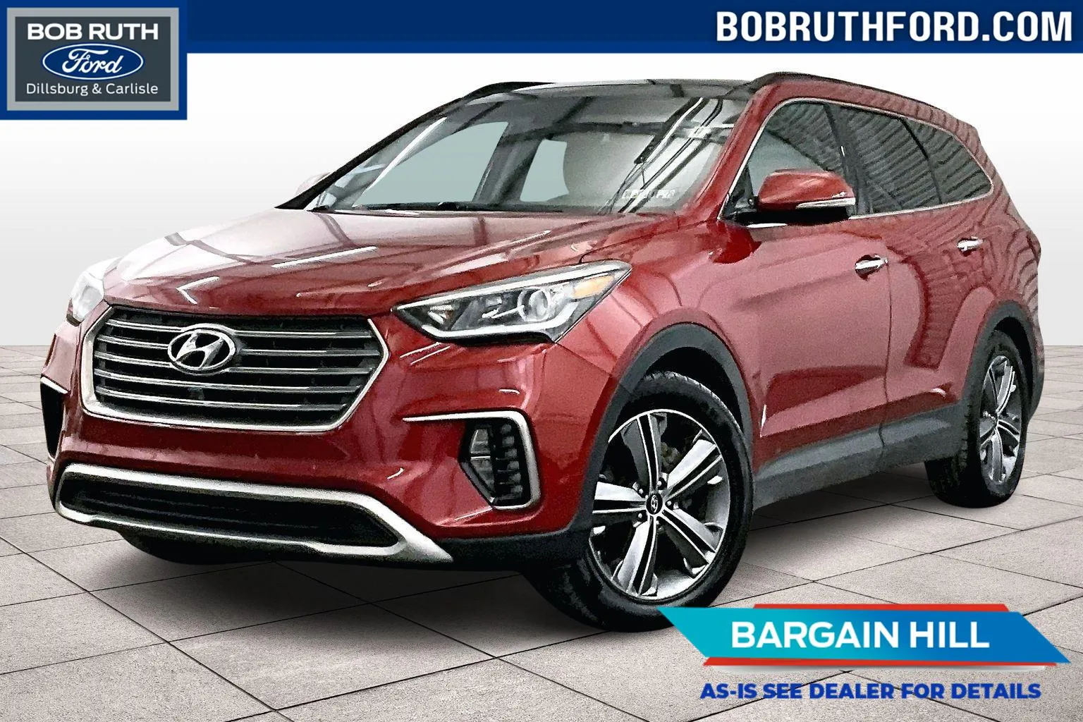 Used 2017 Hyundai Santa Fe SE Ultimate with VIN KM8SRDHF0HU169577 for sale in Dillsburg, PA