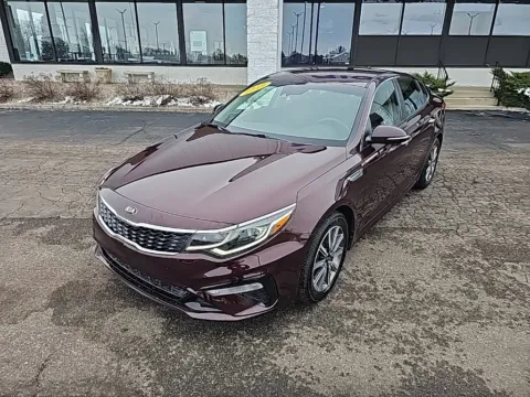 Red 2019 Kia Optima LX for sale in Muncie, IN