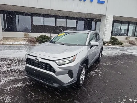 Silver 2022 Toyota RAV4 XLE for sale in Muncie, IN