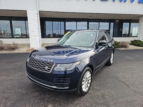 Blue 2018 Land Rover Range Rover 3.0L V6 Supercharged HSE for sale in Muncie, IN