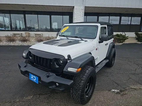 White 2020 Jeep Wrangler Sport S for sale in Muncie, IN