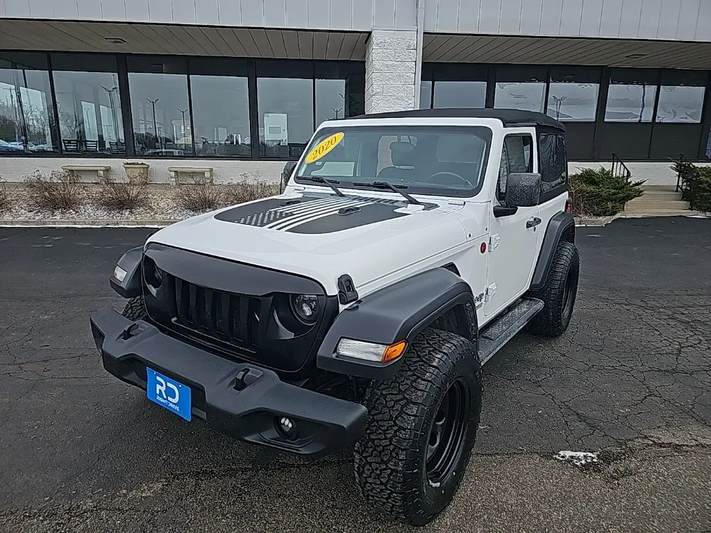 White 2020 Jeep Wrangler Sport S for sale in Muncie, IN