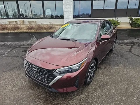 Red 2024 Nissan Sentra SV for sale in Muncie, IN