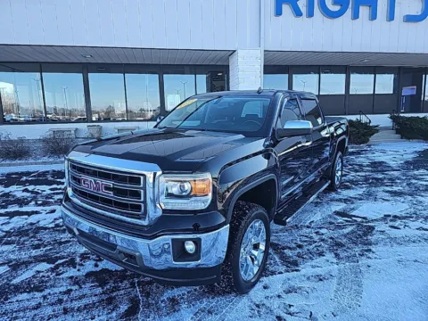 Black 2014 GMC Sierra 1500 SLT for sale in Muncie, IN