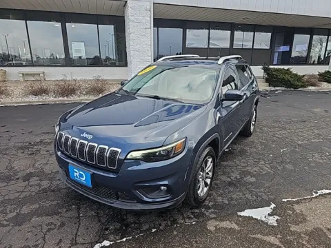 Blue 2020 Jeep Cherokee Latitude Plus for sale in Muncie, IN