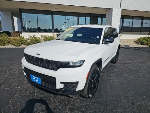White 2024 Jeep Grand Cherokee L Altitude for sale in Muncie, IN