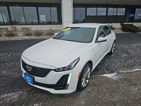 White 2024 Cadillac CT5 Premium Luxury for sale in Muncie, IN