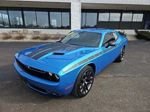 Blue 2023 Dodge Challenger SXT for sale in Muncie, IN