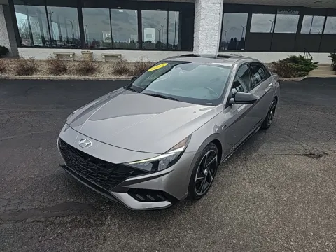 Silver 2023 Hyundai Elantra N Line for sale in Muncie, IN