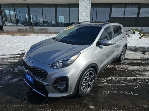 Gray 2021 Kia Sportage SX for sale in Muncie, IN