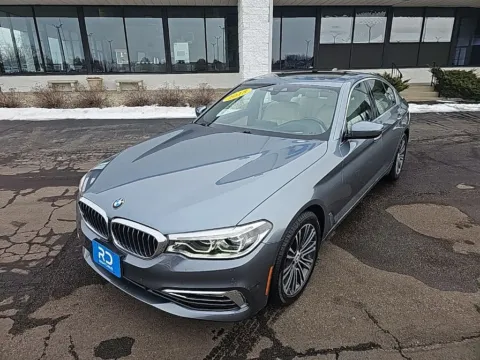 Gray 2018 BMW 5 Series 530i xDrive for sale in Muncie, IN