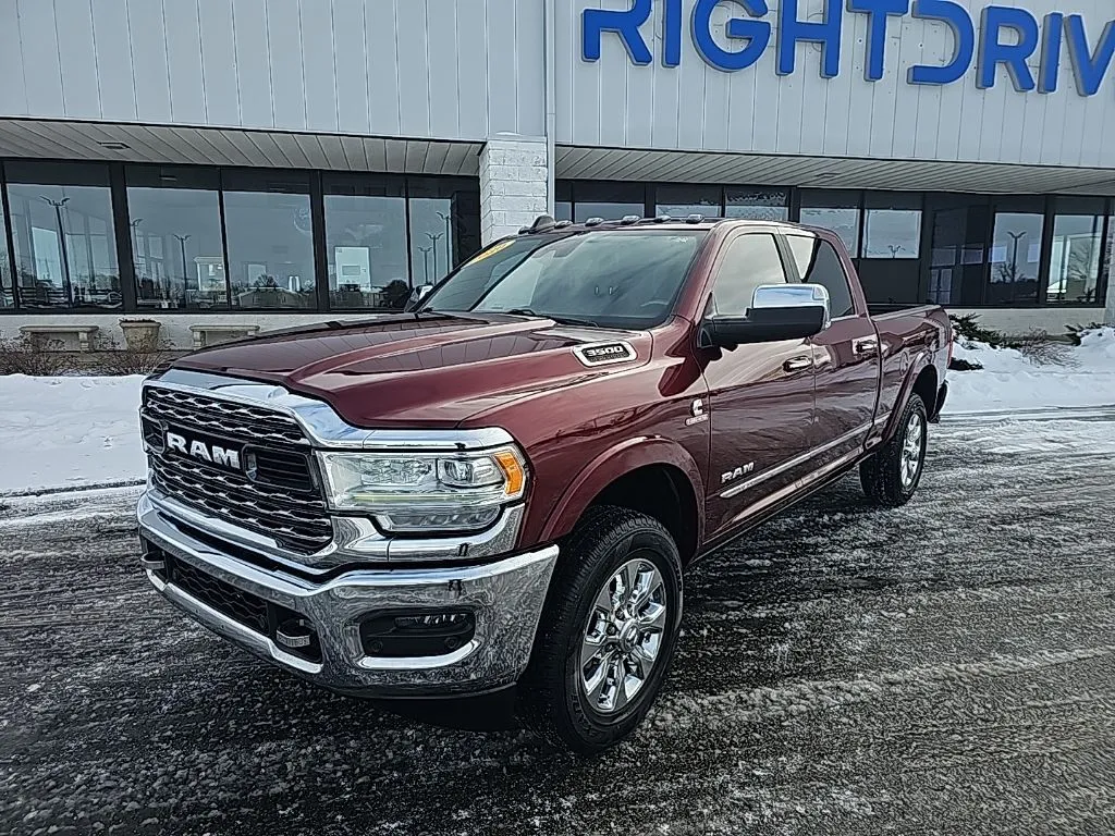 Red 2020 Ram 3500 Limited for sale in Muncie, IN