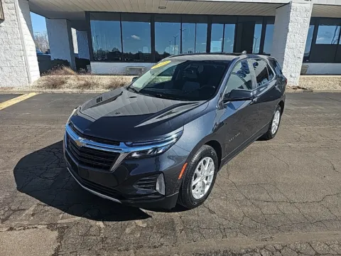 Gray 2023 Chevrolet Equinox LT for sale in Muncie, IN