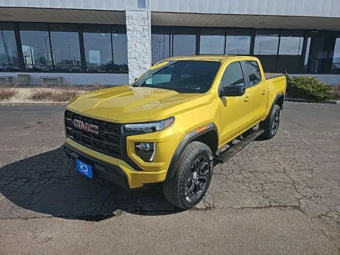 Yellow 2023 GMC Canyon Elevation for sale in Muncie, IN