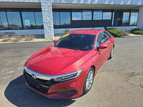 Red 2020 Honda Accord LX for sale in Muncie, IN