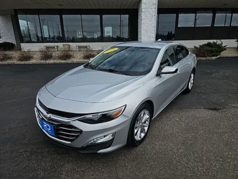 Silver 2020 Chevrolet Malibu LT for sale in Muncie, IN