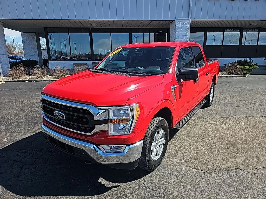Red 2021 Ford F-150 XLT for sale in Muncie, IN