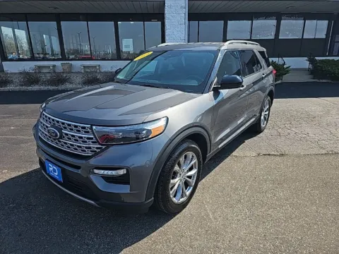Gray 2023 Ford Explorer Limited for sale in Muncie, IN
