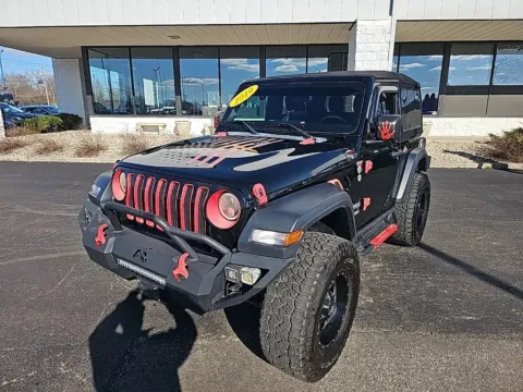 Black 2019 Jeep Wrangler Sport S for sale in Muncie, IN