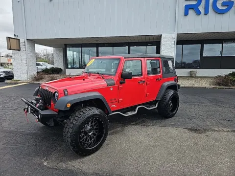 Another view of 2016 Jeep Wrangler Unlimited Sport for sale in Muncie, IN at RightDrive Muncie