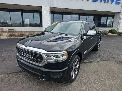 Black 2019 Ram 1500 Limited for sale in Muncie, IN