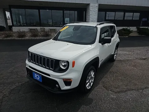 White 2022 Jeep Renegade Latitude for sale in Muncie, IN