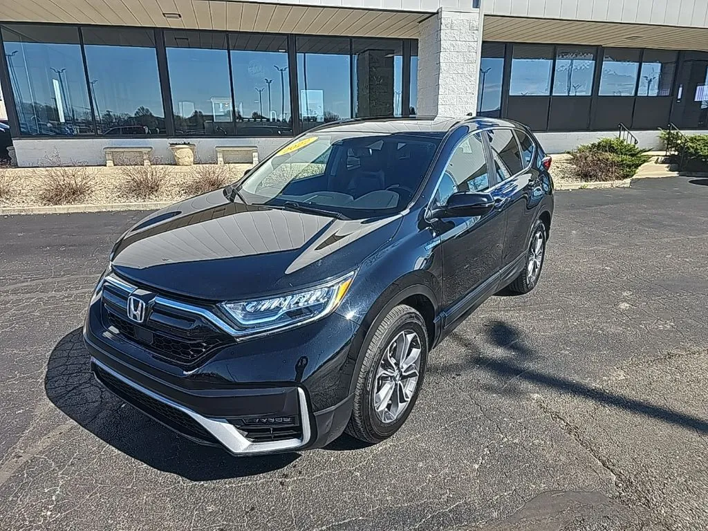 Black 2022 Honda CR-V Hybrid EX-L for sale in Muncie, IN