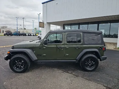 More photos of 2021 Jeep Wrangler Unlimited Willys at RightDrive Muncie, IN